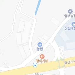 애월 중산간서로 도로망