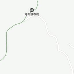 체력단련장 위치 안내판