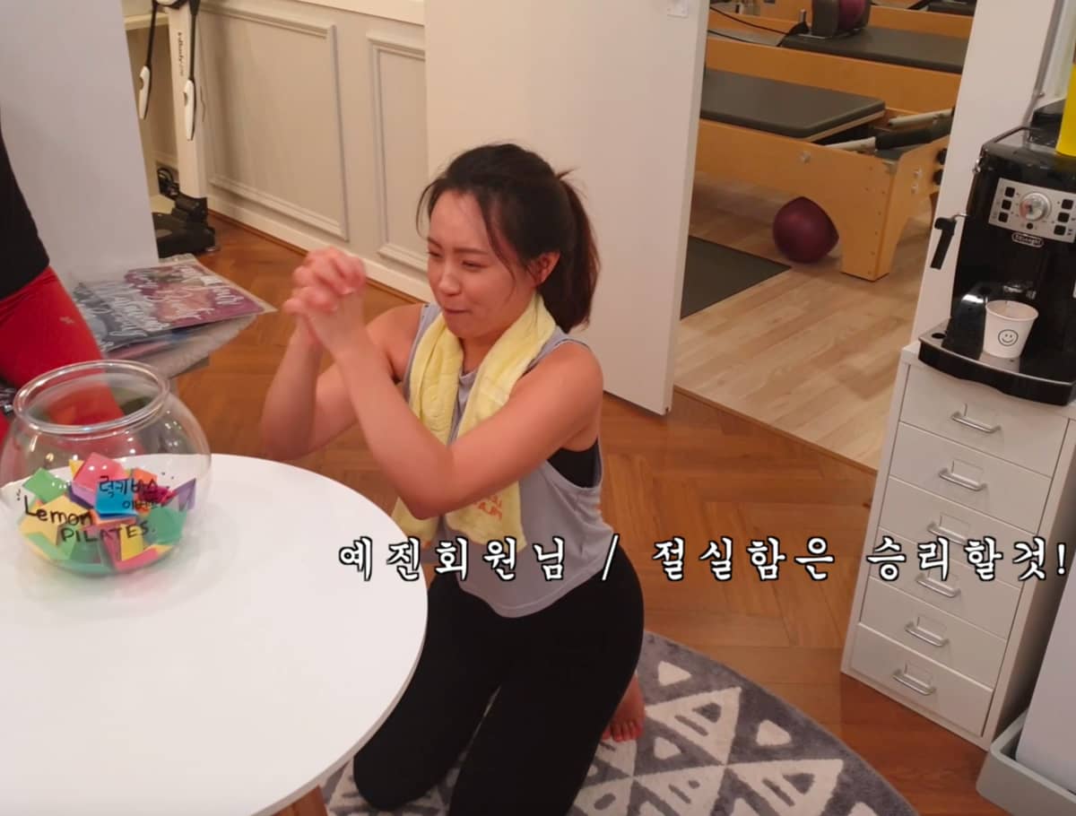센터 이벤트 럭키박스 추첨하는 순간